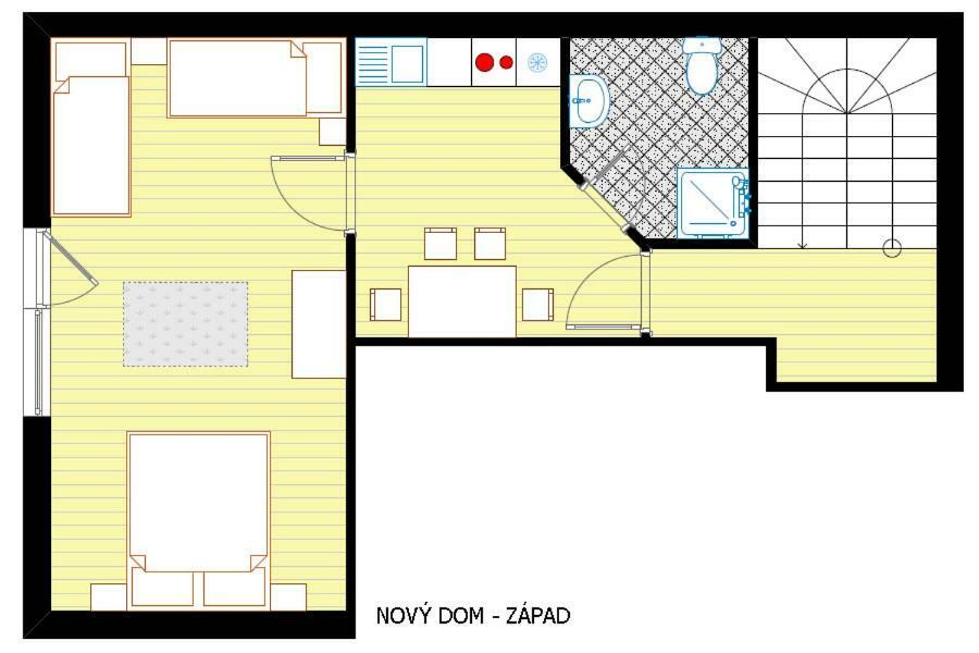 Apartments ADANA Spišské Bystré Dış mekan fotoğraf